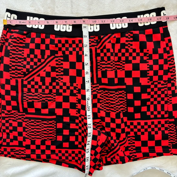 UGG Chrissy Check Boyfriend Shorts--XL - Picture 12 of 13